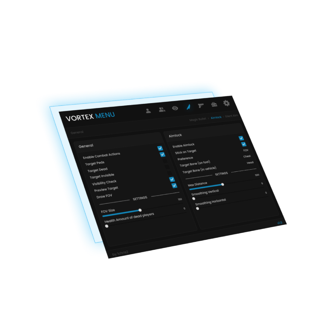Vortex RedEngine Menu