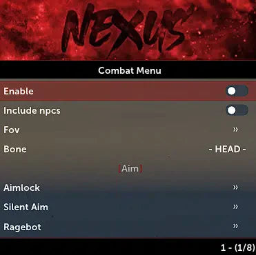 Nexus / Phaze Redengine Premium Menu