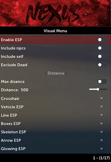 Nexus / Phaze Redengine Premium Menu