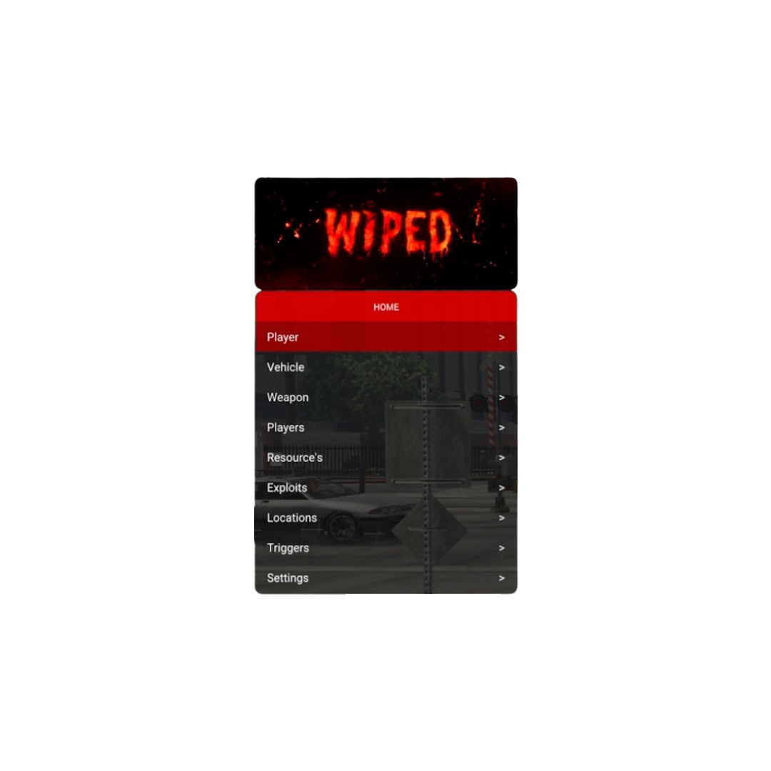 Wiped Susano Premium Menu