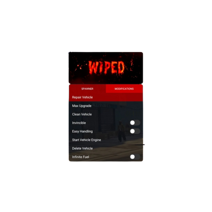 Wiped Susano Premium Menu