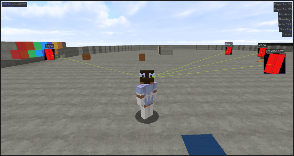 Minecraft DreamClient Advanced